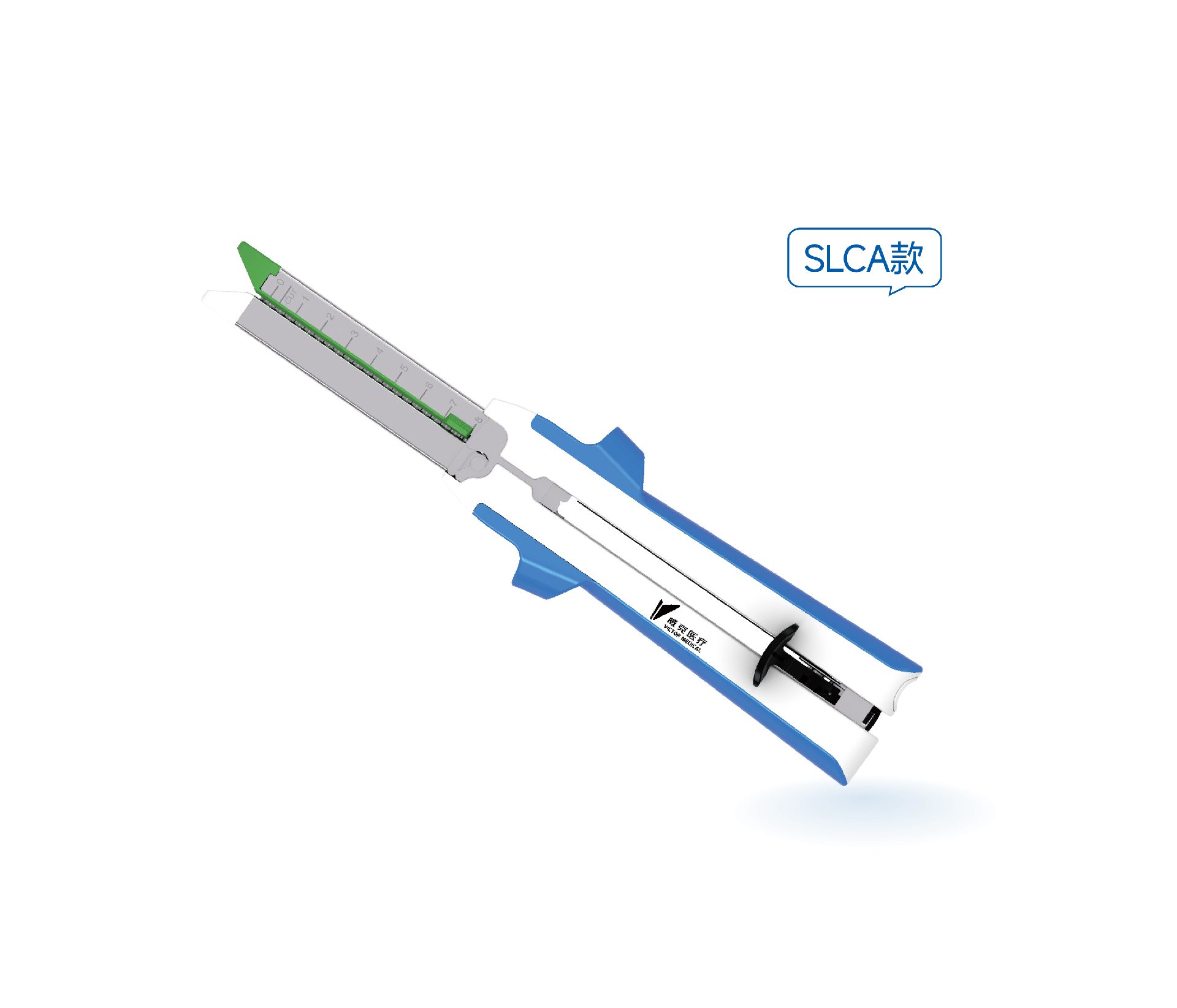 一次性直線切割吻合器及組件